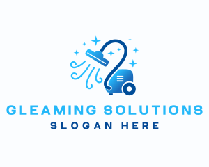 Vacuum Cleaning Tool logo design