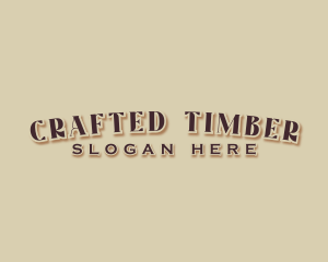 Rustic Hipster Shop logo design