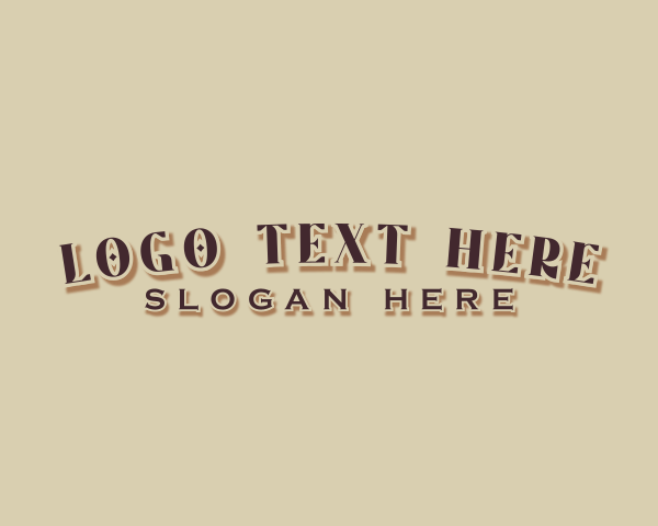 Hipster logo example 3