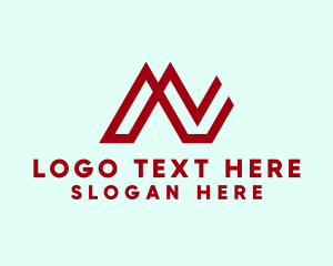 Red Letter AV Monogram  logo