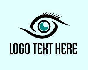 Ophthalmology - Eye CCTV Surveillance logo design