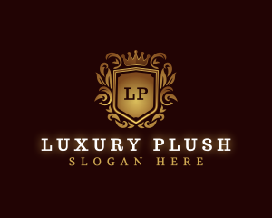 Luxury Shield Crest logo design