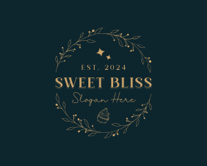 Premium Cupcake Dessert logo design