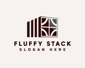 Floor Tile Stack logo design