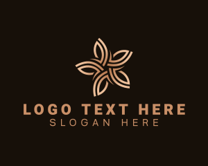 Flower Star Fashion logo design