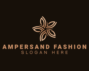 Flower Star Fashion logo design