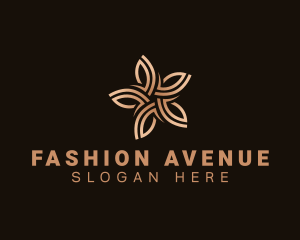 Flower Star Fashion logo design