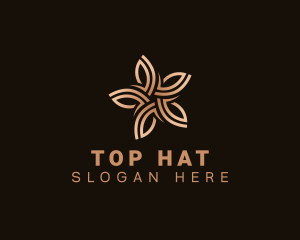 Flower Star Fashion logo design