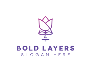 Flower Face Spa logo design