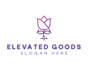 Flower Face Spa logo design