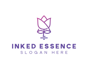 Flower Face Spa logo design