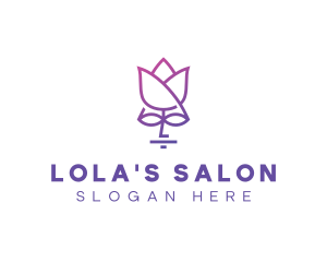 Flower Face Spa logo design