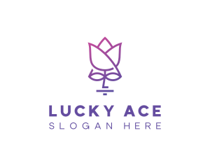 Flower Face Spa logo design