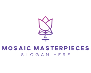 Flower Face Spa logo design