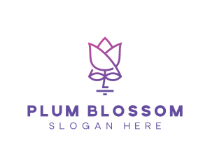 Flower Face Spa logo design