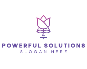 Flower Face Spa logo design