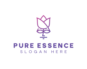 Flower Face Spa logo design