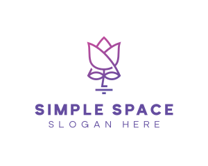 Flower Face Spa logo design