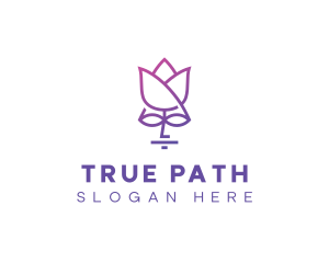 Flower Face Spa logo design