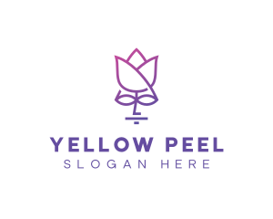 Flower Face Spa logo design