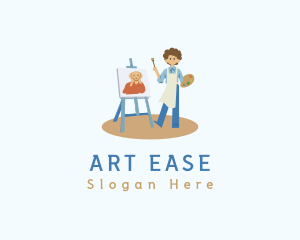 Painter Painting Artwork logo