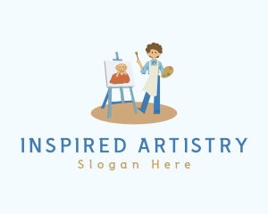 Painter Painting Artwork logo