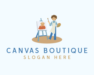 Painter Painting Artwork logo