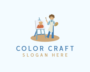 Painter Painting Artwork logo