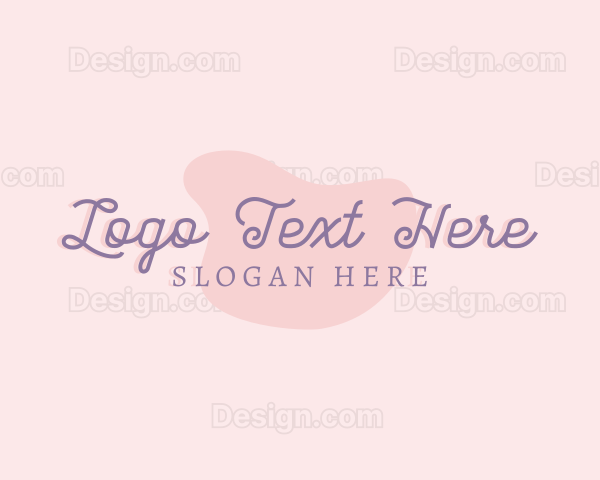 Cosmetic Style Fashion Logo