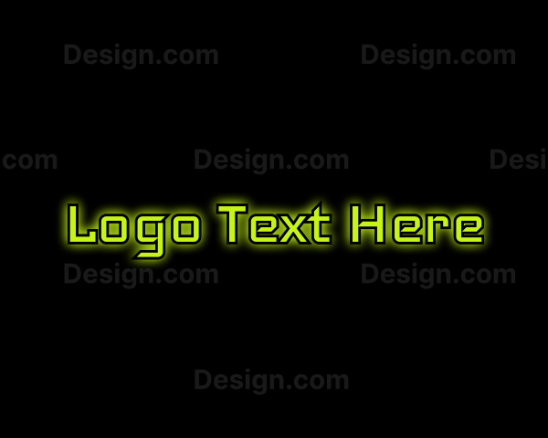 Neon Tech Digital Logo