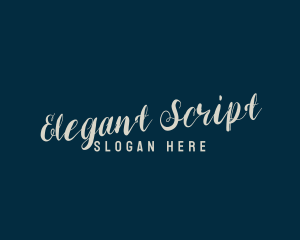 Signature Script Company logo design