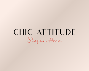 Elegant Fashion Boutique logo design