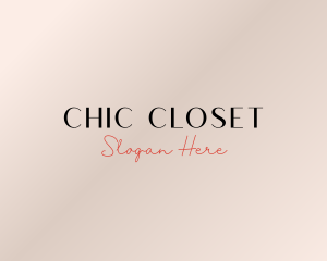 Elegant Fashion Boutique logo design