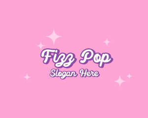 Retro Sparkle Star logo design