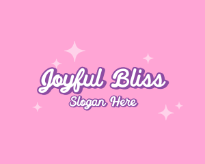 Retro Sparkle Star logo design