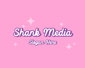 Retro Sparkle Star logo design