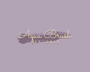 Beauty Cursive Style logo design