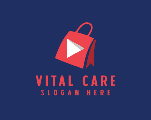 Shopping Bag Multimedia Logo