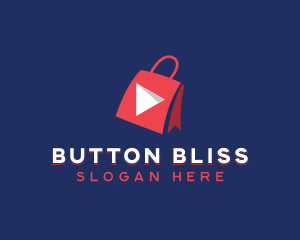 Shopping Bag Multimedia logo design