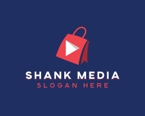 Shopping Bag Multimedia logo design