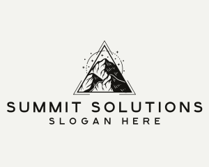 Mountain Peak Summit logo design