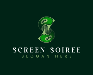 Dollar Money Letter S logo design