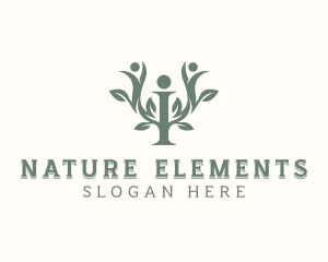 Natural Therapy Psychology logo design