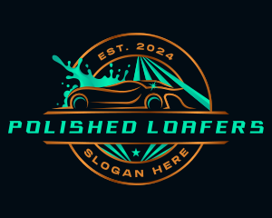 Car Wash Auto Detailing logo design