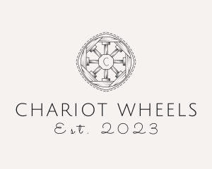 Cart Wheel Delivery logo design