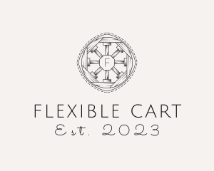 Cart Wheel Delivery logo design