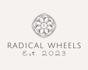 Cart Wheel Delivery logo design