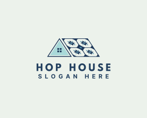 House Tile Flooring logo design