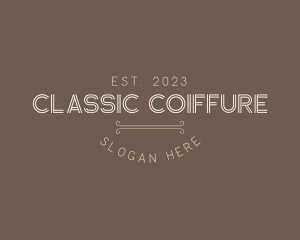 Classic Elegant Boutique logo design