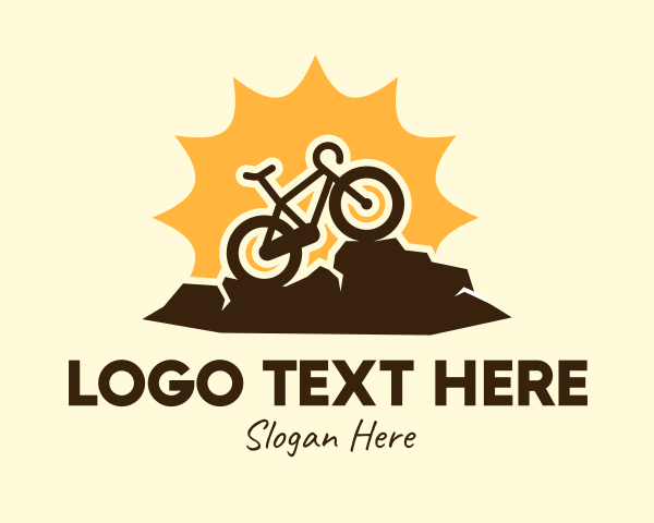 Bicycle logo example 1